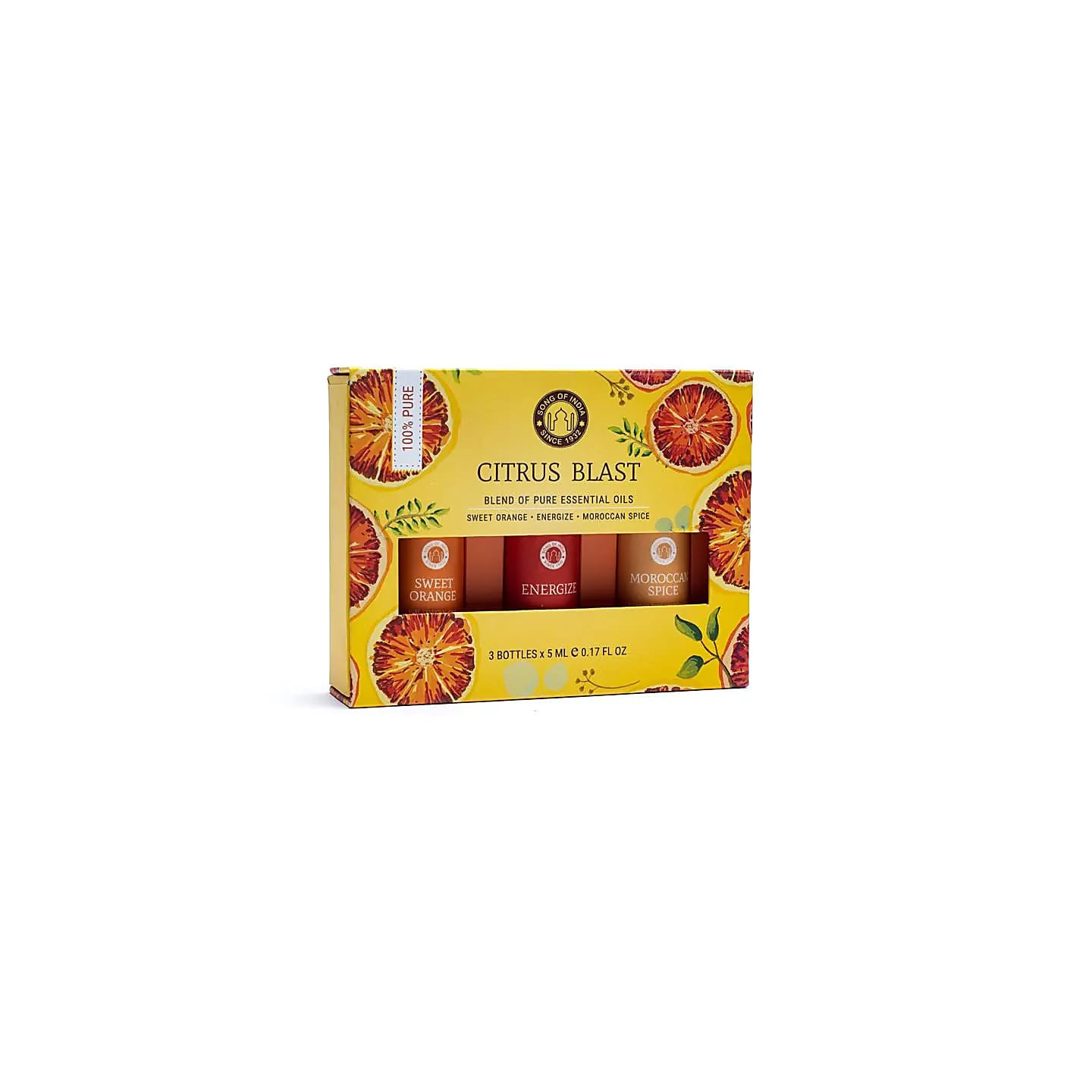 Set d'huiles essentielles d'aromathérapie Citrus Blast | Pieralune