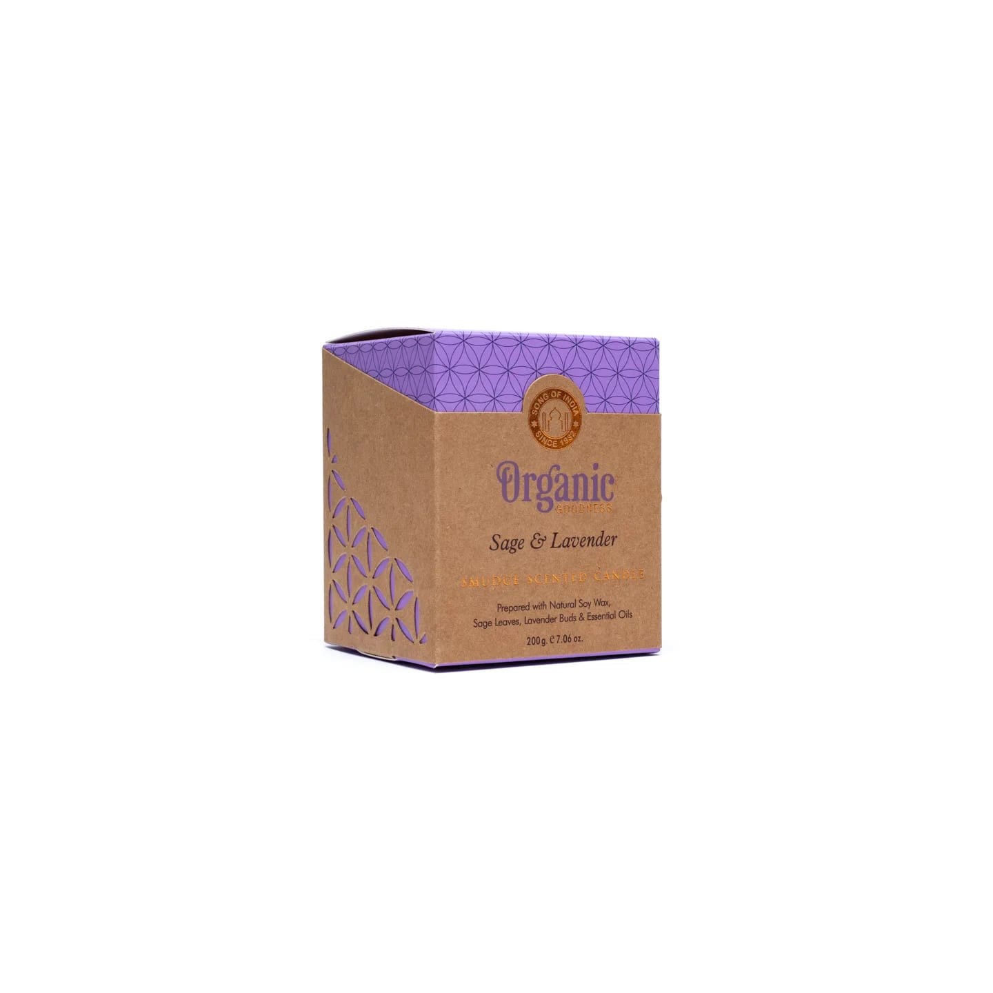 Bougie parfumée Goodness Bio Sauge & Lavande | Pieralune