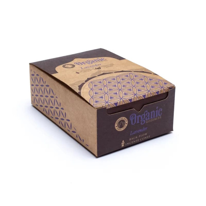 Lavande naturelle cônes d'Encens à refoulement | Pieralune