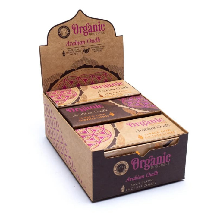 Arabian Oudh naturel cônes d'Encens à refoulement | Pieralune