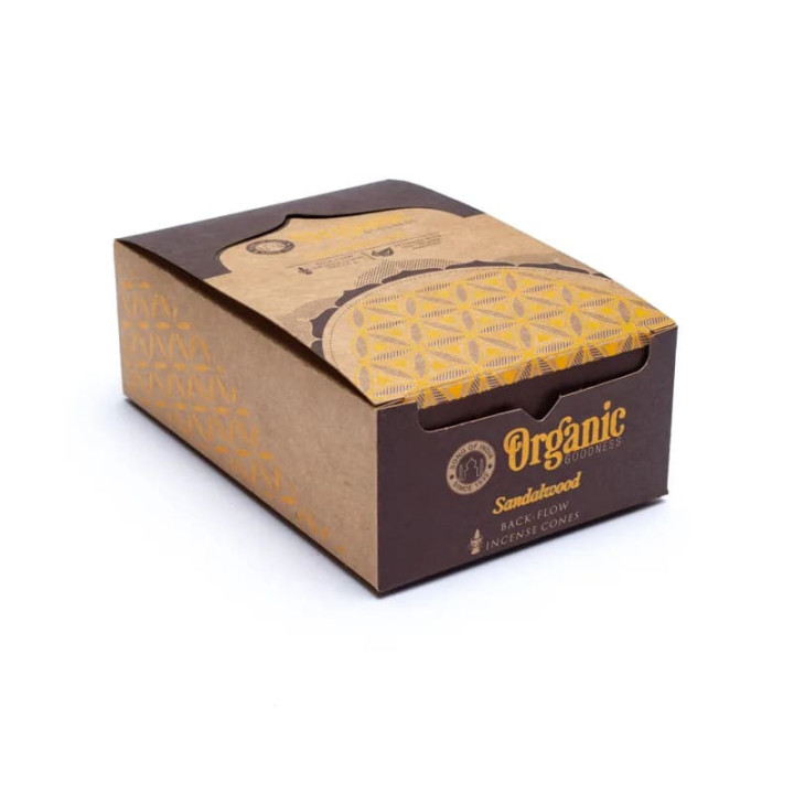 Bois de Santal naturel cônes d'Encens à refoulement | Pieralune