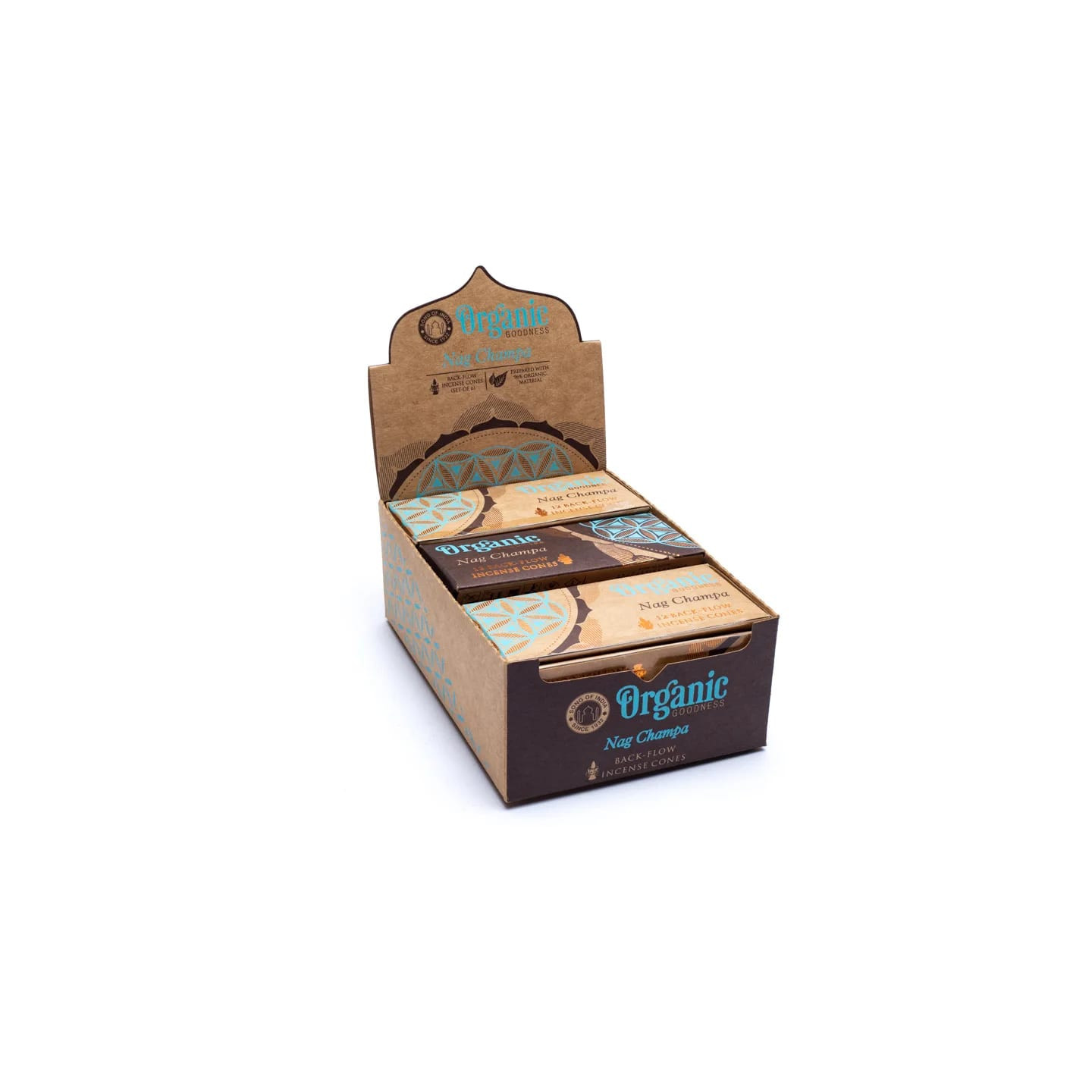 Nag Champa naturel cônes d'Encens à refoulement | Pieralune