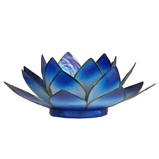 Bougeoir Lotus bleu | Pieralune