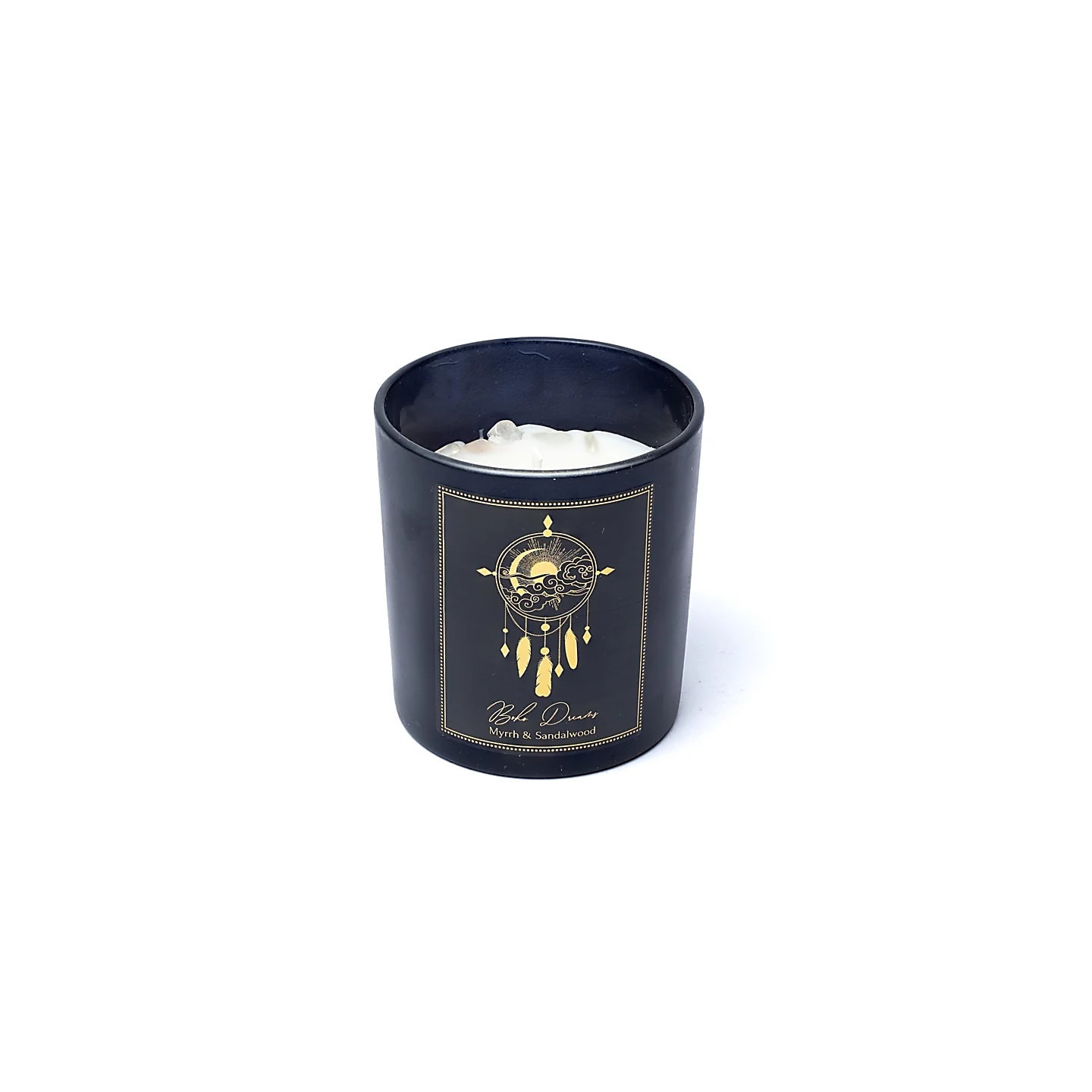 Bougie d'intention Boho Dreams en verre | Pieralune