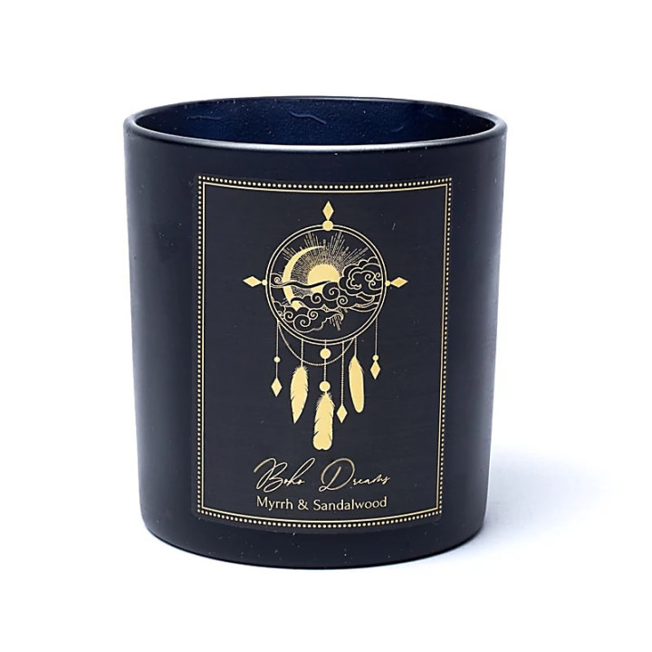 Bougie d'intention Boho Dreams en verre | Pieralune