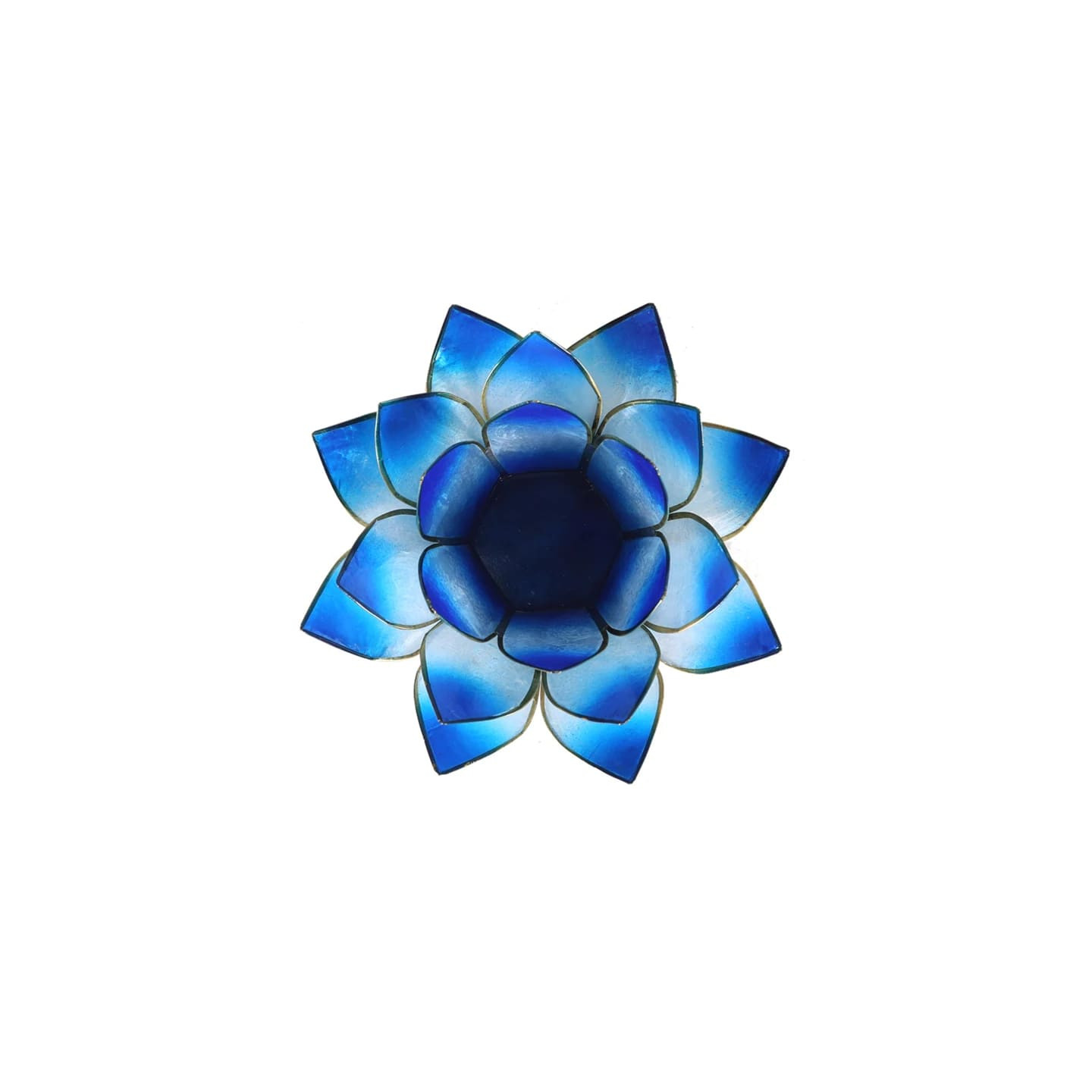 Bougeoir Lotus bleu | Pieralune