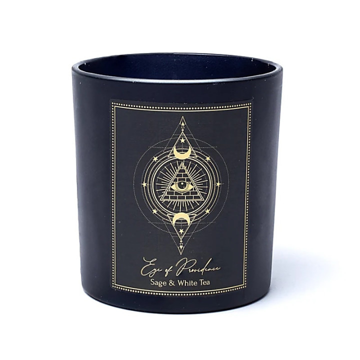 Bougie d'intention Eye of providence en verre | Pieralune