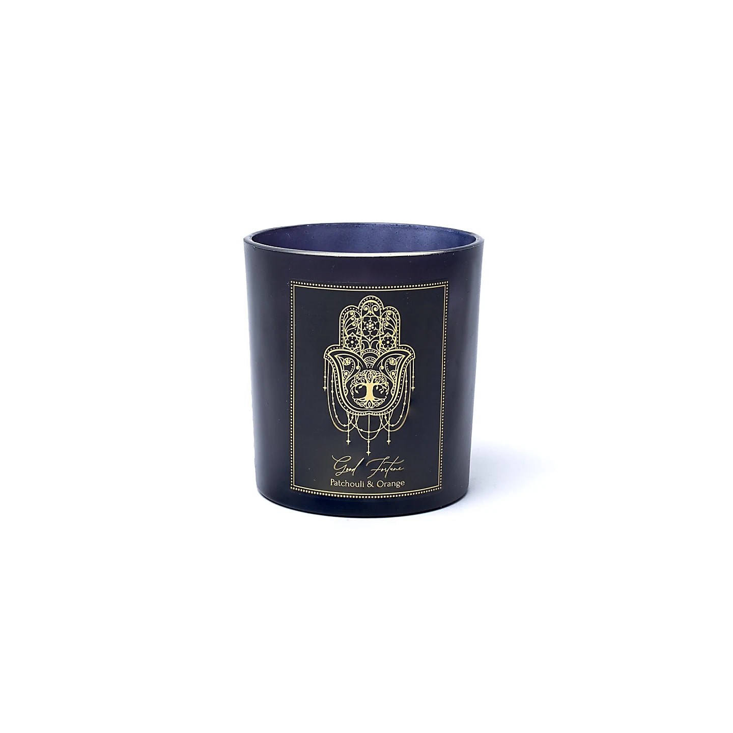 Bougie d'intention Good Fortune en verre | Pieralune