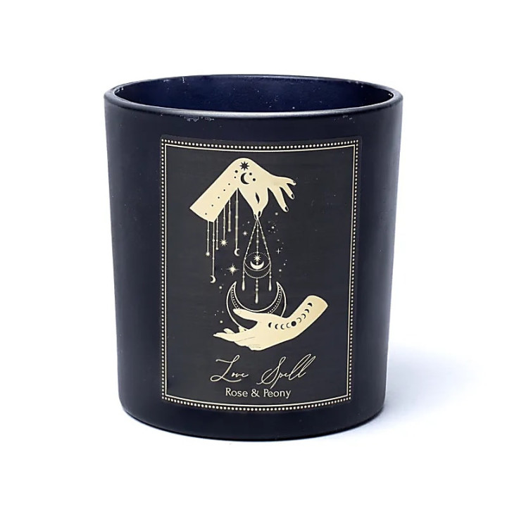 Bougie d'intention Love spell en verre | Pieralune