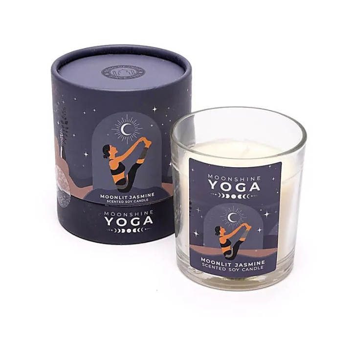 Bougie en cire de soja Moonshine Yoga Jasmin de Nuit | Pieralune