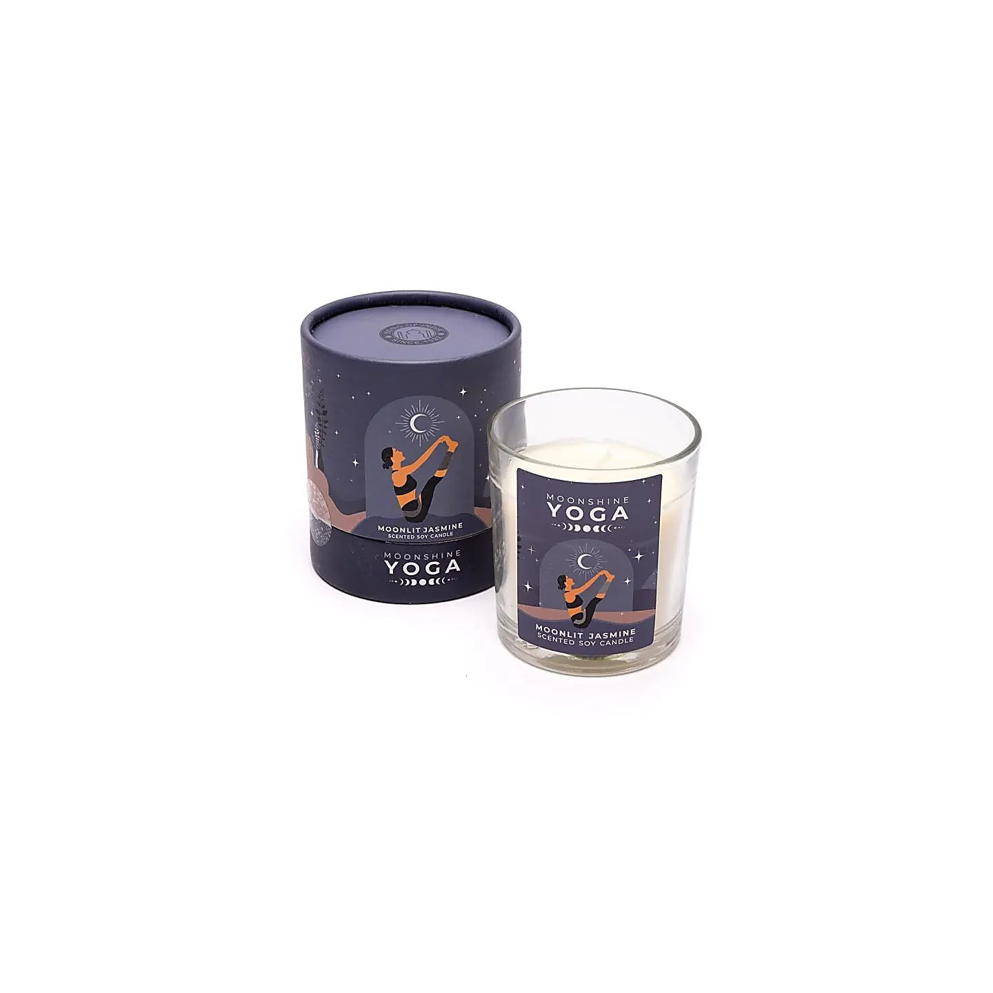 Bougie en cire de soja Moonshine Yoga Jasmin de Nuit | Pieralune