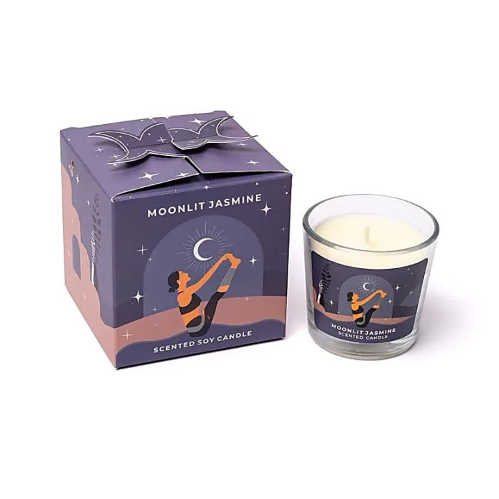Bougie en cire de soja Moonshine Yoga Moonlit Jasmine | Pieralune