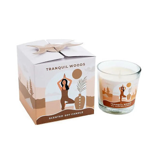 Bougie en cire de soja Moonshine Yoga Forêts Tranquilles | Pieralune