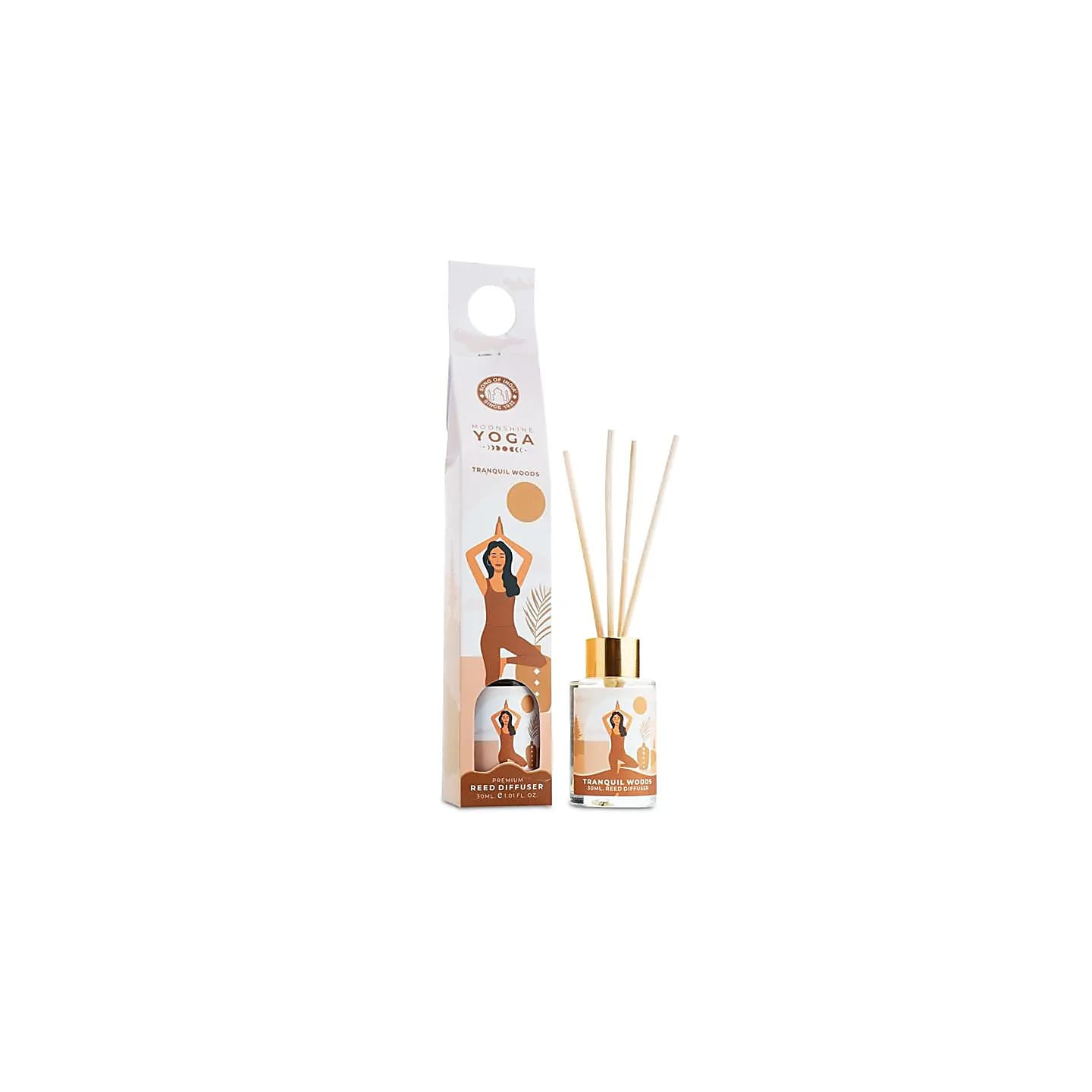 Moonshine Yoga diffuseur à roseaux tranquil woods | Pieralune
