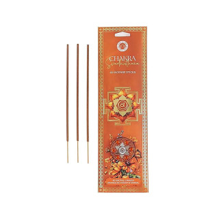 Encens chakra Svadhisthana fleur d’oranger & bois de sa... | Pieralune