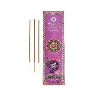Encens chakra Sahasrara oud & ambre | Pieralune