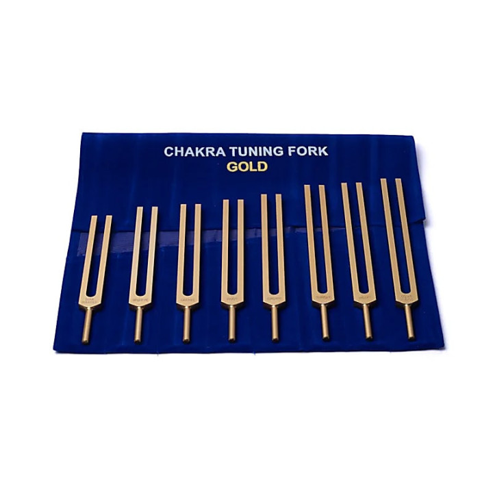 Diapasons Chakras dorés non pondérés | Pieralune