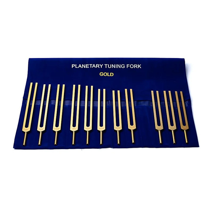 Set diapasons Cosmic Octave dorés non pondérés | Pieralune