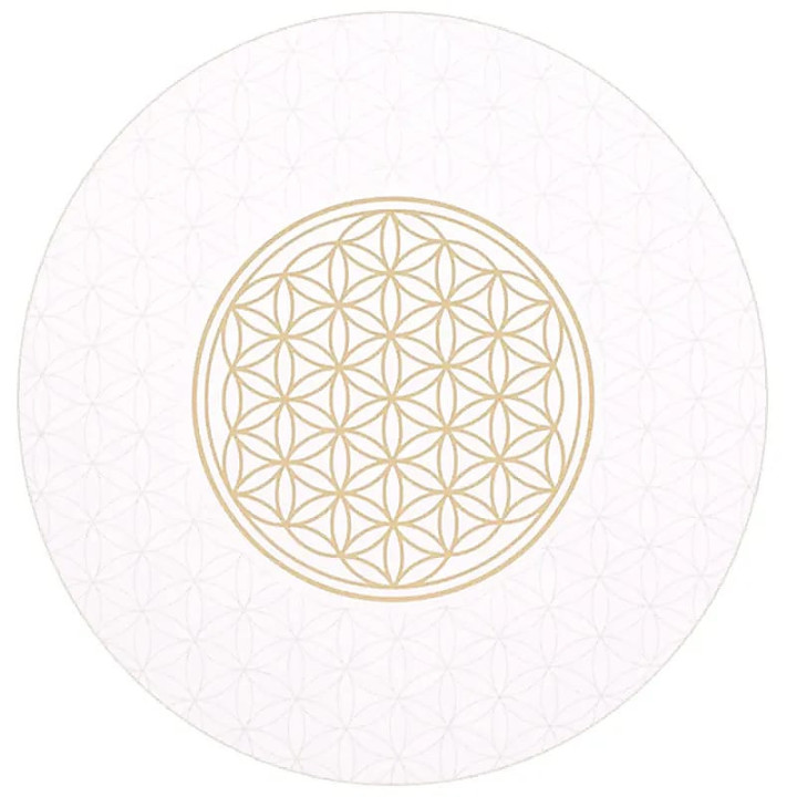 Sous verres Fleur de Vie ensemble de 6 | Pieralune