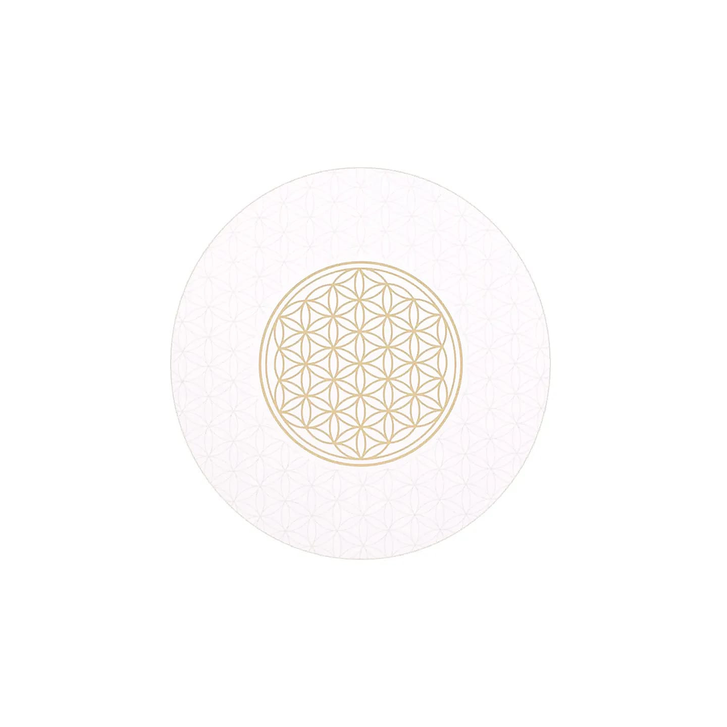 Sous verres Fleur de Vie ensemble de 6 | Pieralune