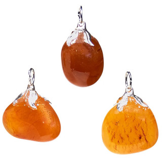 Pendentif pierre gemme Carnelian | Pieralune