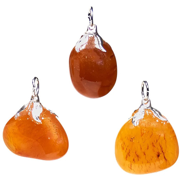 Pendentif pierre gemme Carnelian | Pieralune