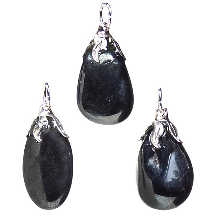 Pendentif pierre gemme Hematite | Pieralune