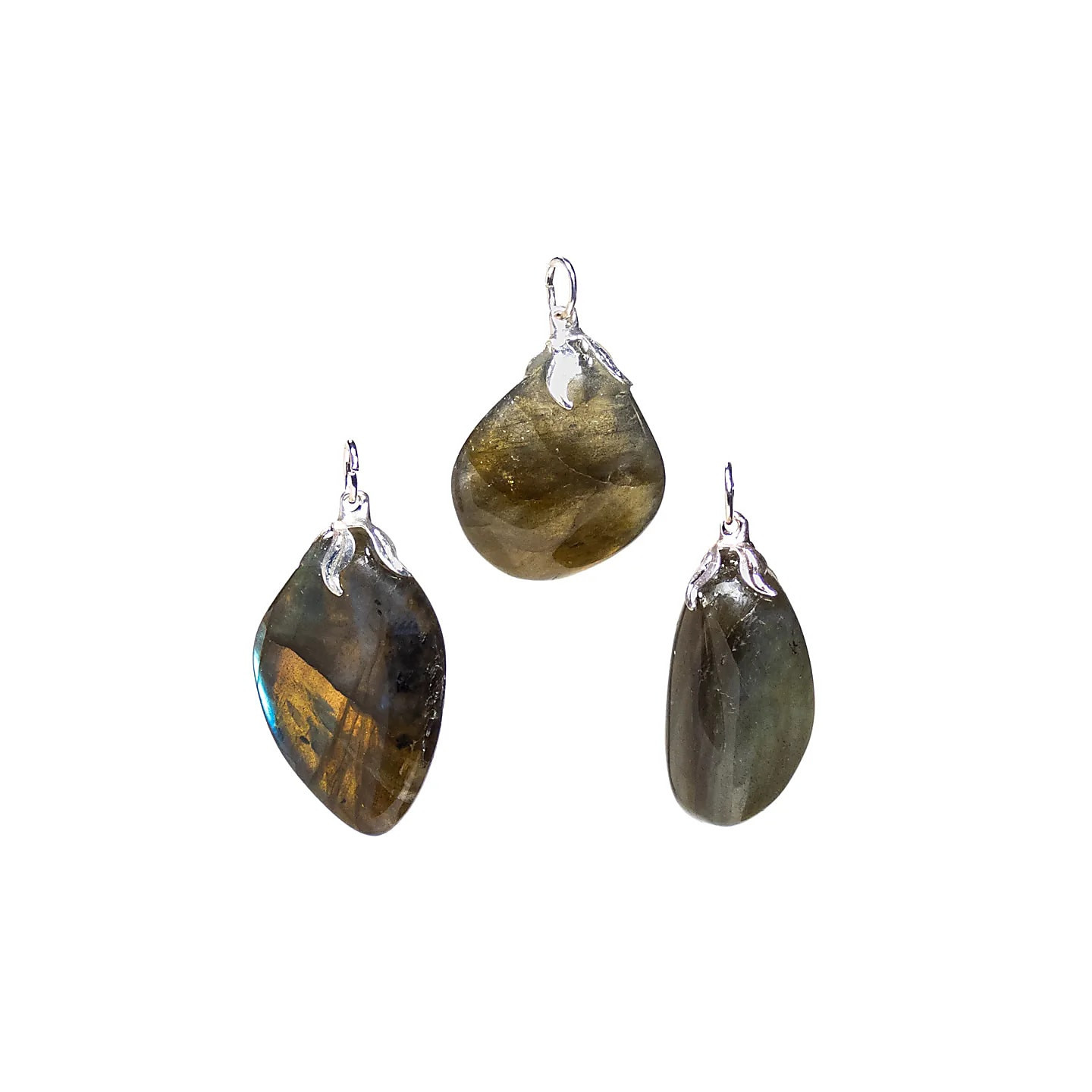 Pendentif pierre gemme Labradorite | Pieralune