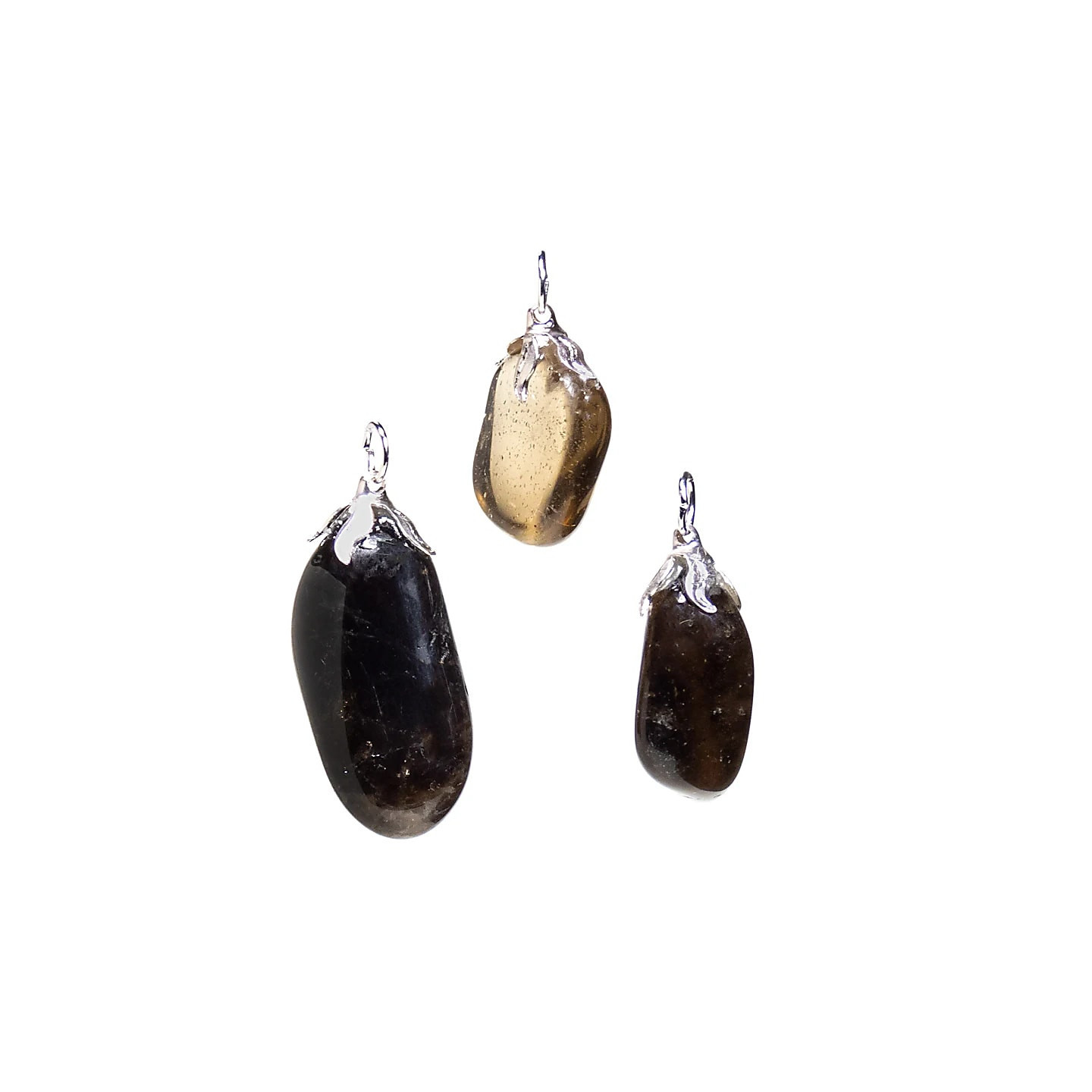 Pendentif pierre gemme Quartz fumé | Pieralune