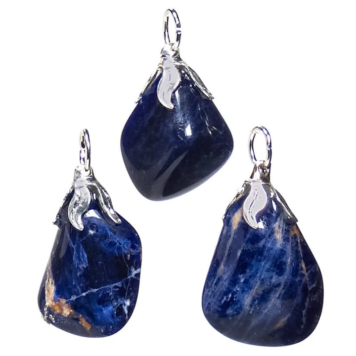 Pendentif pierre gemme Sodalite | Pieralune