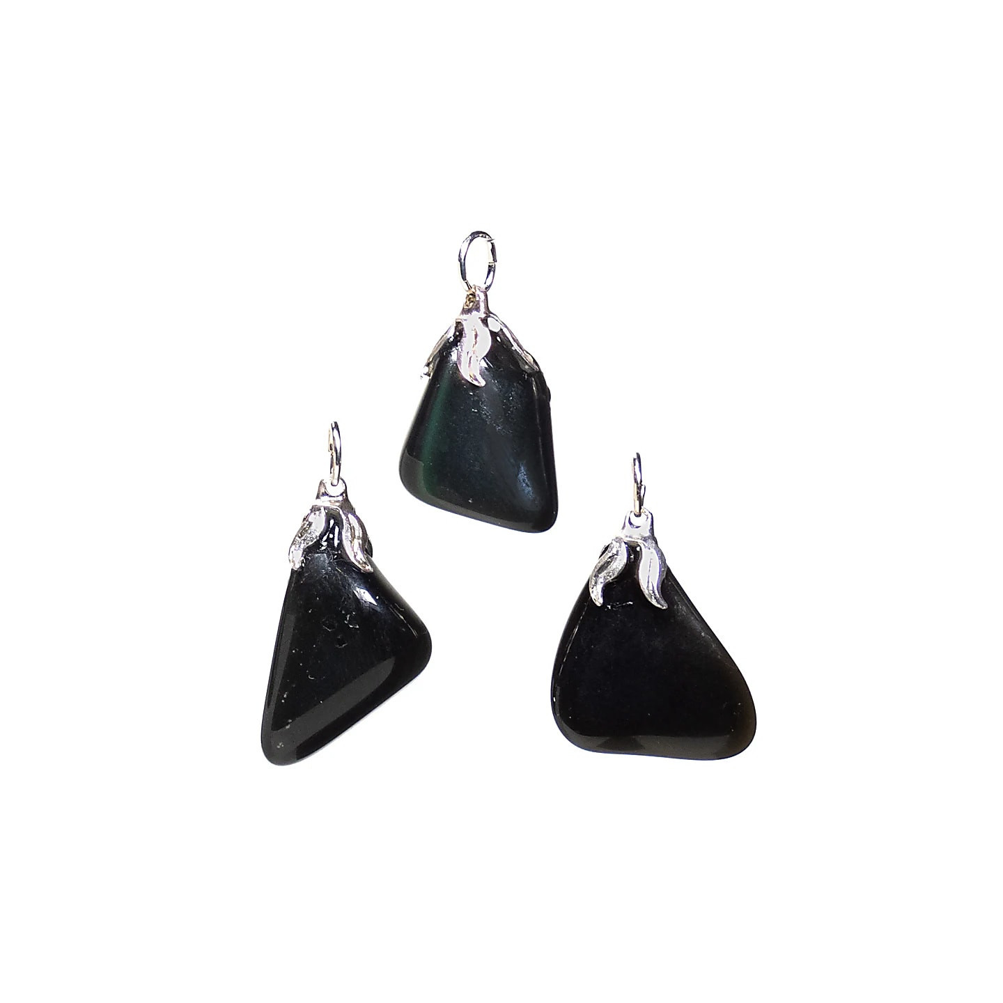 Pendentif en pierres gemme Obsidienne arc-en-ciel | Pieralune