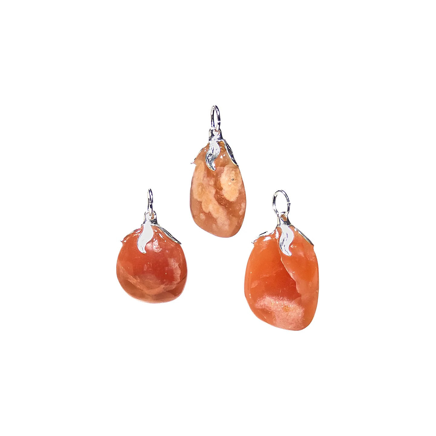 Pendentif pierre gemme Rhodochrosite | Pieralune