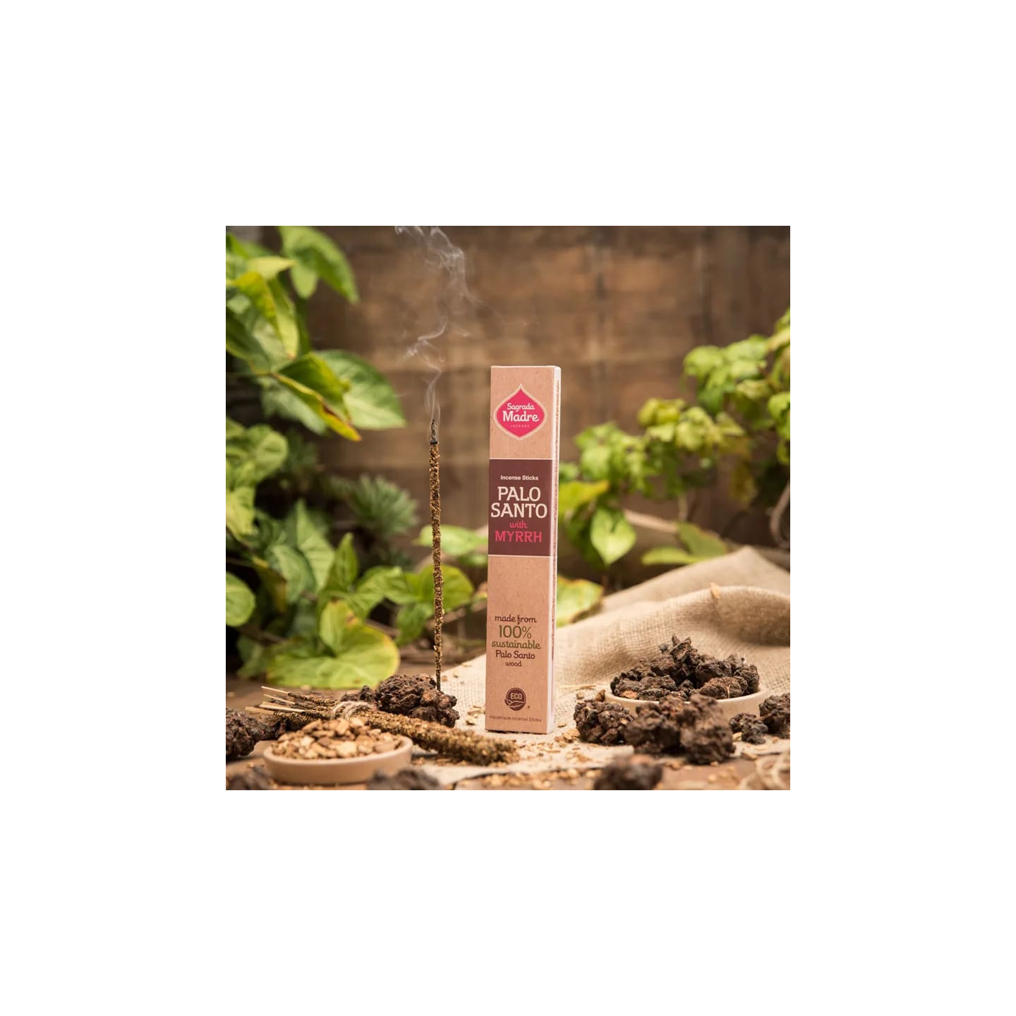 Sagrada Madre incense Palo Santo & Myrrhe | Pieralune