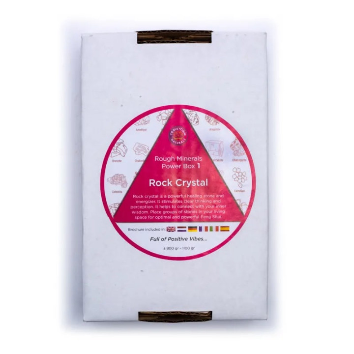 Power box 1 Cristal de roche perception claire | Pieralune