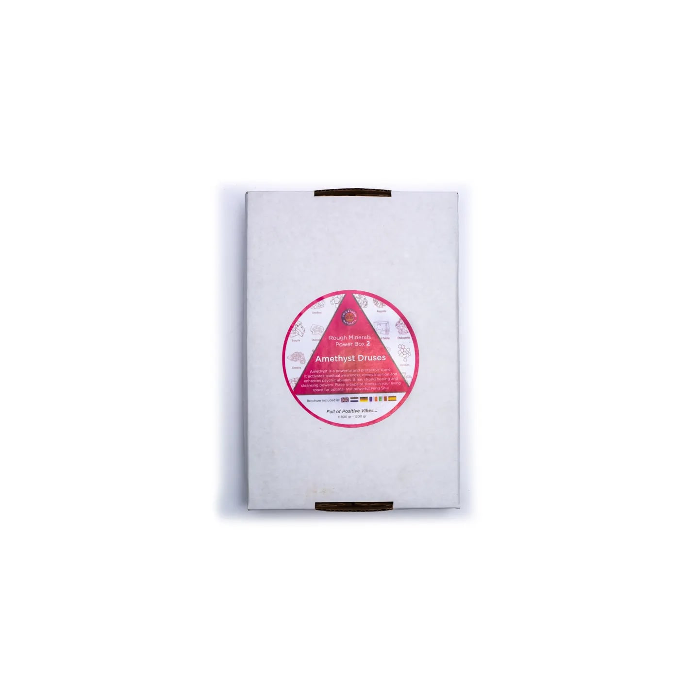 Power box 2 druses d'améthyste curatif | Pieralune