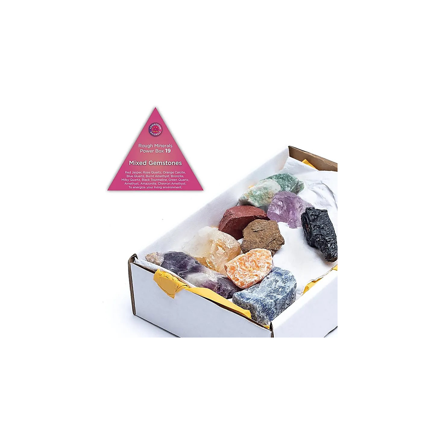 Power Box 19 Mélange de pierres précieuses brutes | Pieralune