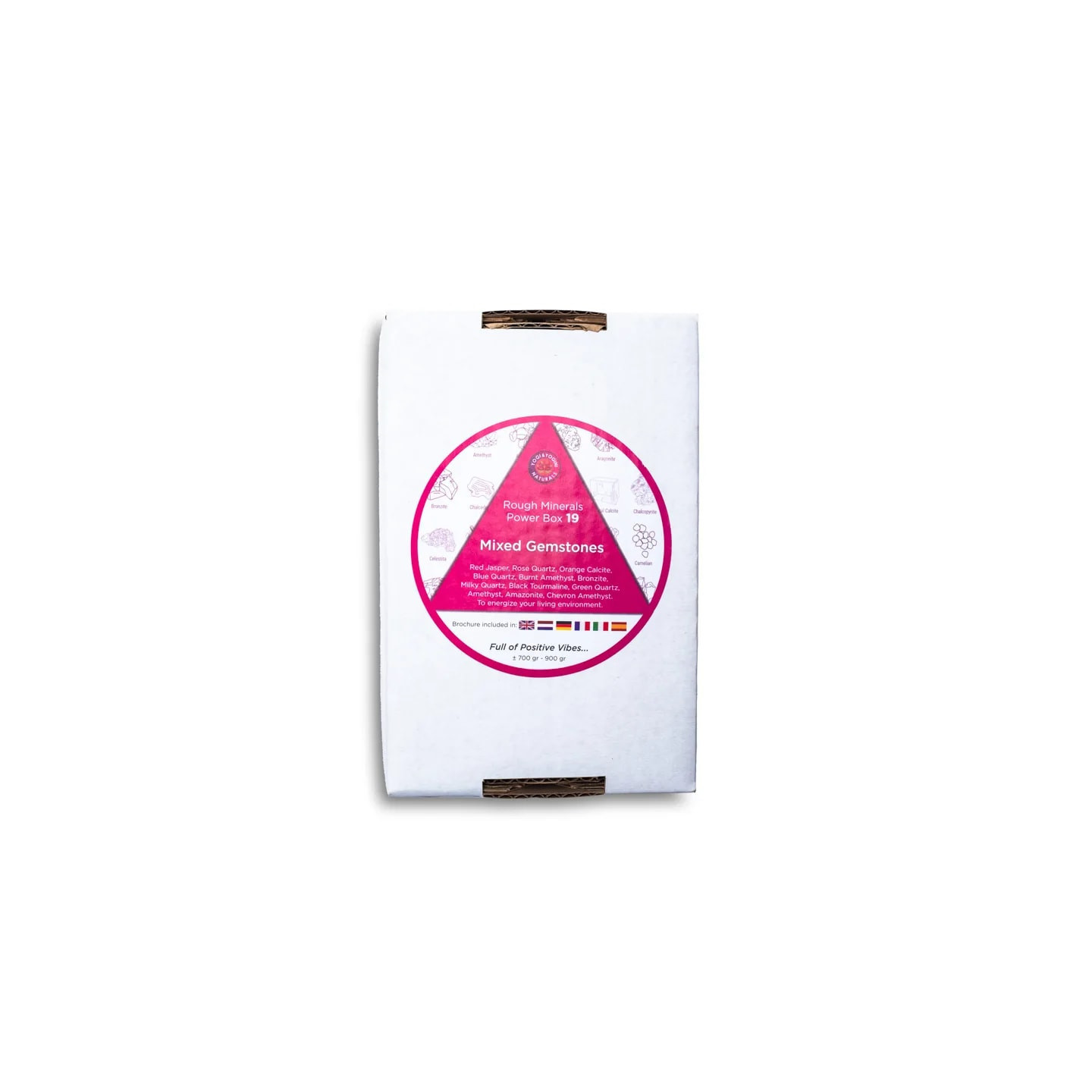Power Box 19 Mélange de pierres précieuses brutes | Pieralune
