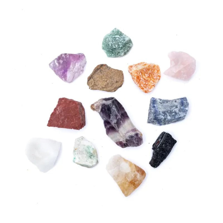Power Box 19 Mélange de pierres précieuses brutes | Pieralune