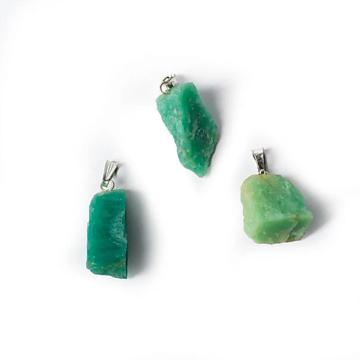 Pendentif pierre précieuse amazonite | Pieralune