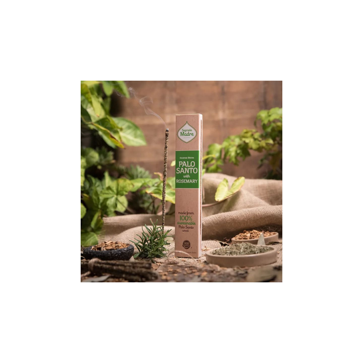Sagrada Madre encens Palo Santo & Romarin | Pieralune