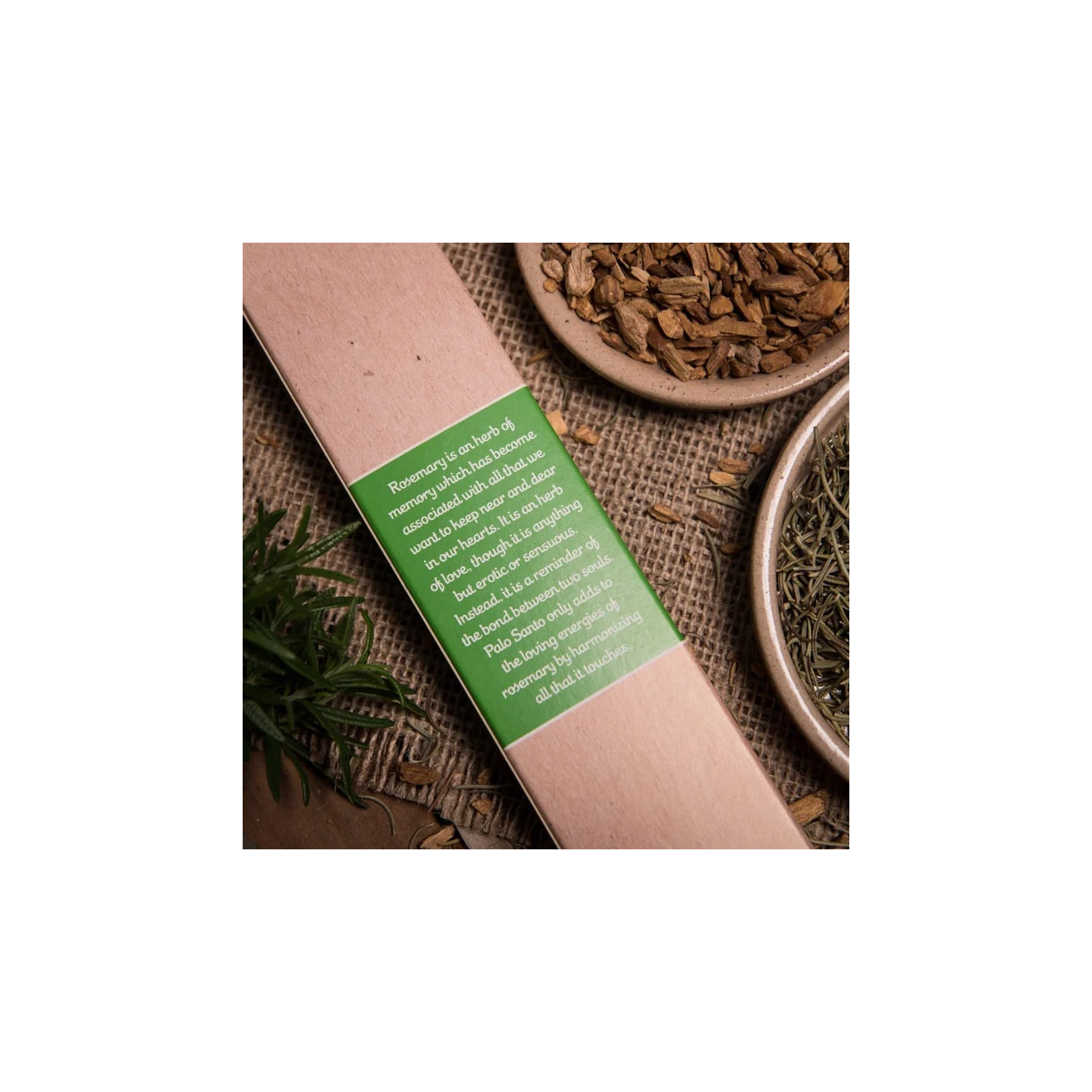 Sagrada Madre encens Palo Santo & Romarin | Pieralune