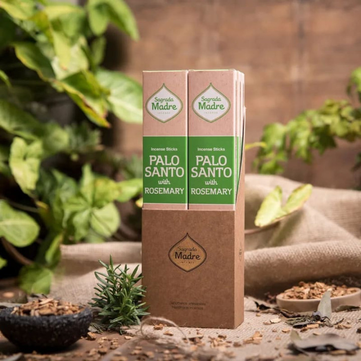 Sagrada Madre encens Palo Santo & Romarin | Pieralune