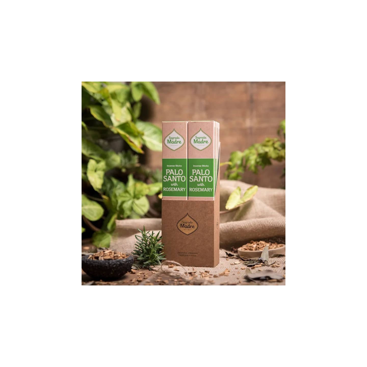 Sagrada Madre encens Palo Santo & Romarin | Pieralune