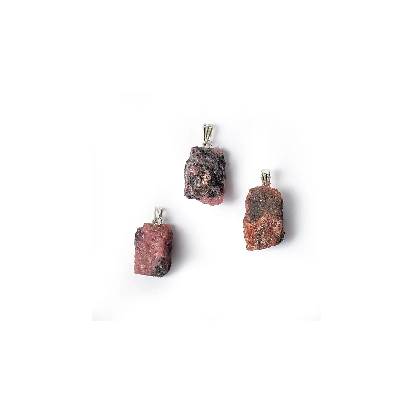 Pendentif pierre précieuse rhodonite | Pieralune