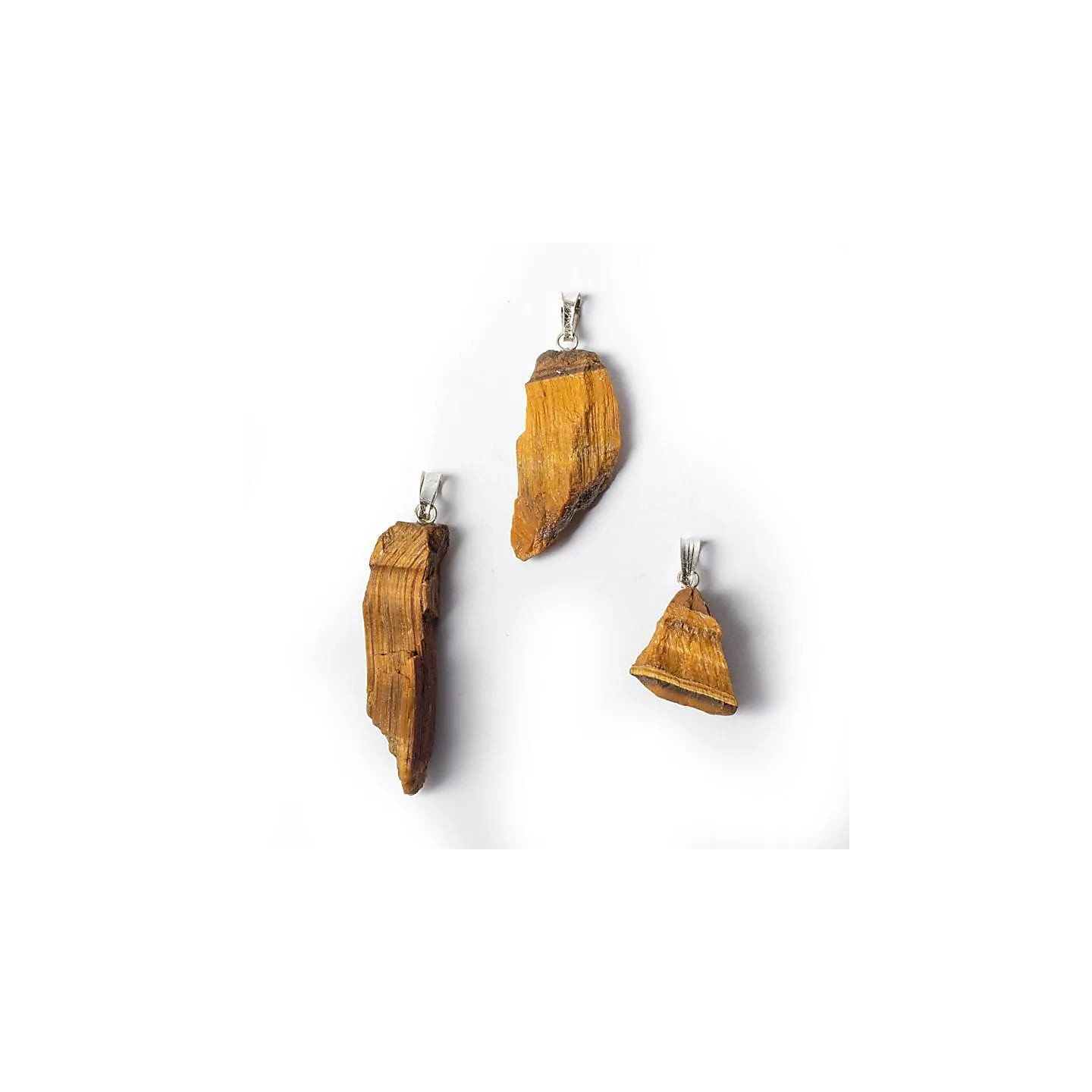 Pendentif pierre précieuse oeil de tigre brute | Pieralune