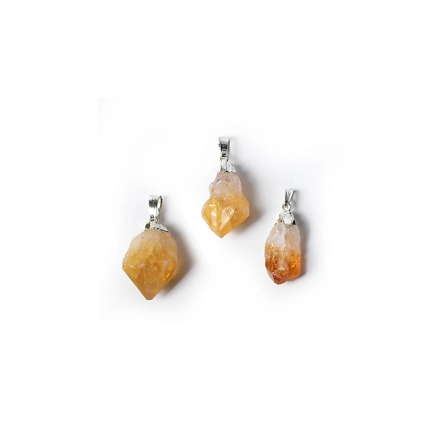 Pendentif de citrine brute (quartz fumé) | Pieralune