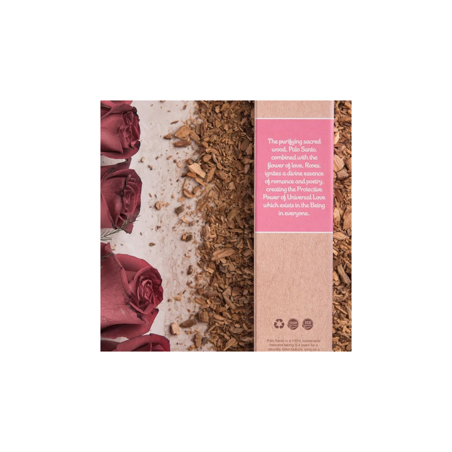 Sagrada Madre Encens Palo Santo & Rose | Pieralune