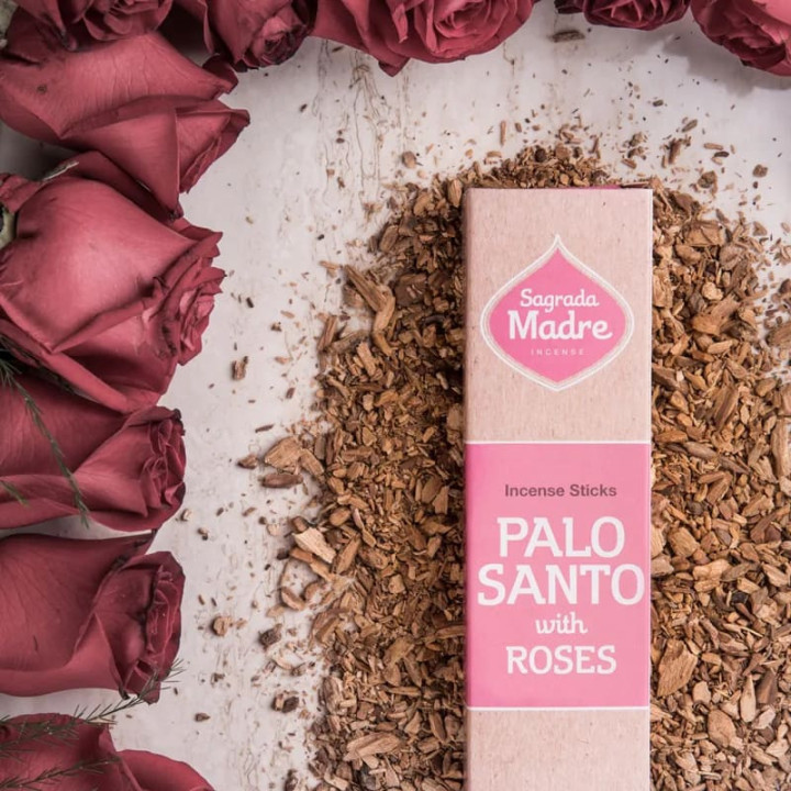 Sagrada Madre Encens Palo Santo & Rose | Pieralune