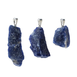 Pendentif Sodalite Brute | Pieralune