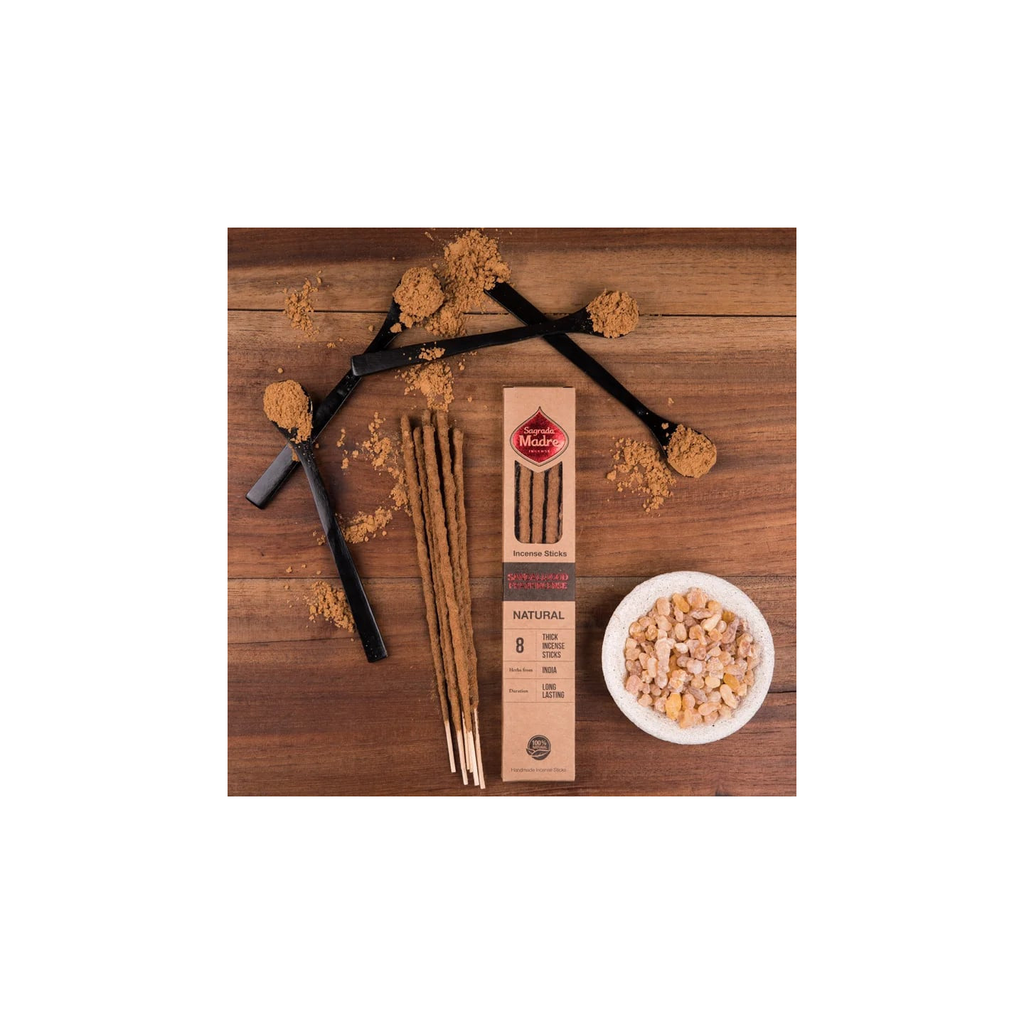 Sagrada Madre encens Santal & Olibanum | Pieralune